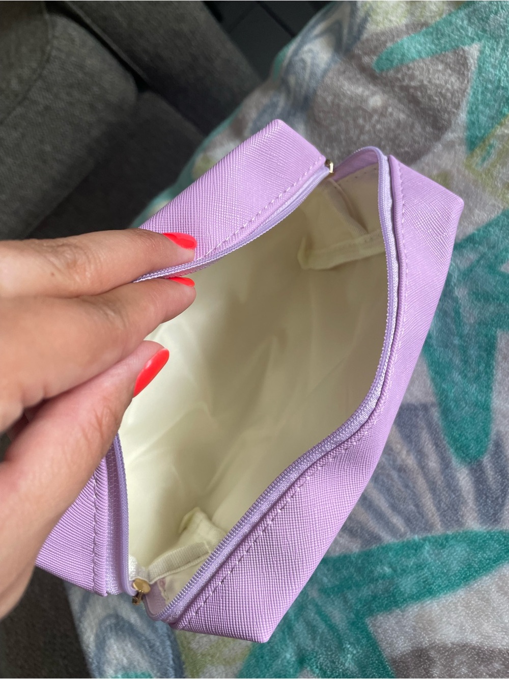 Purple pouch - Picture 4 of 7